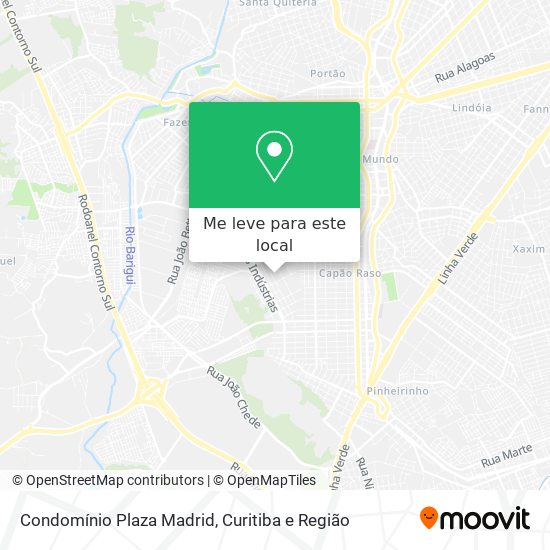 Condomínio Plaza Madrid mapa