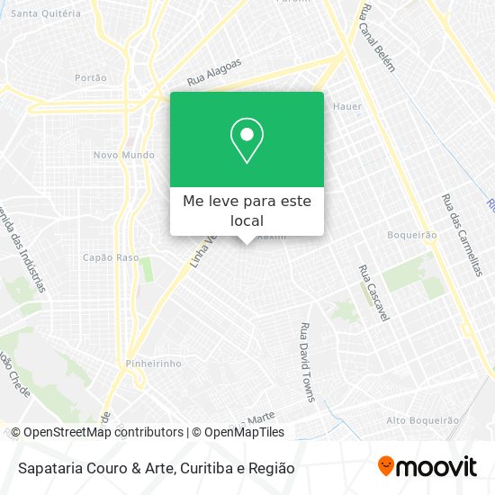 Sapataria Couro & Arte mapa