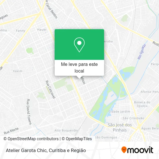 Atelier Garota Chic mapa