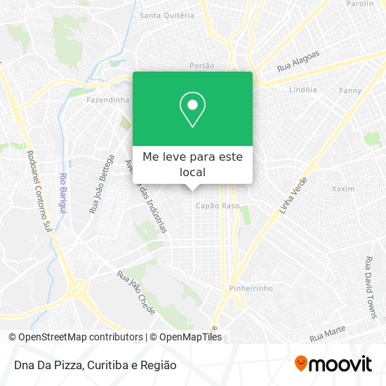 Dna Da Pizza mapa