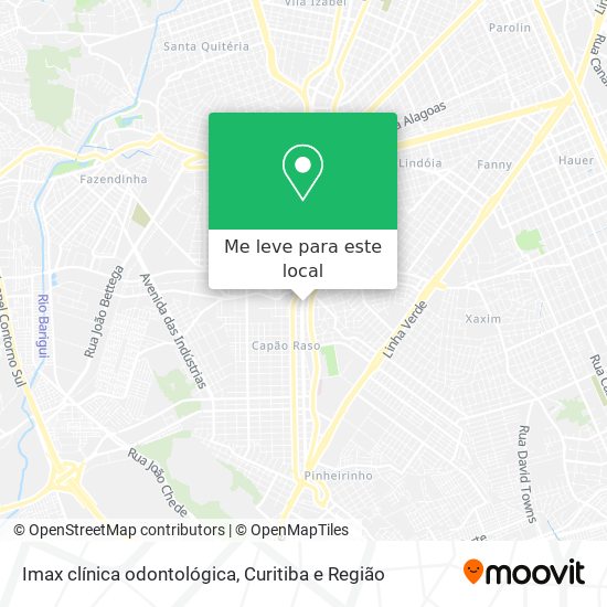 Imax clínica odontológica mapa