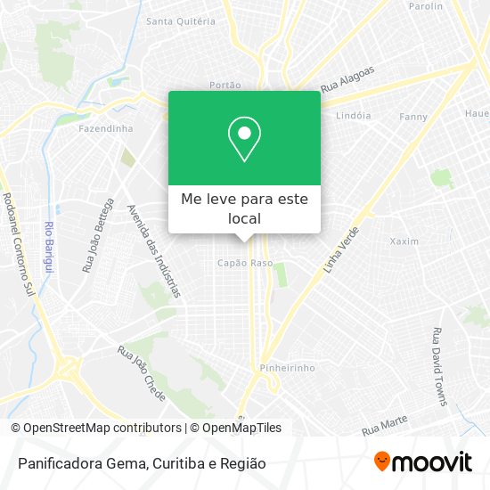 Panificadora Gema mapa
