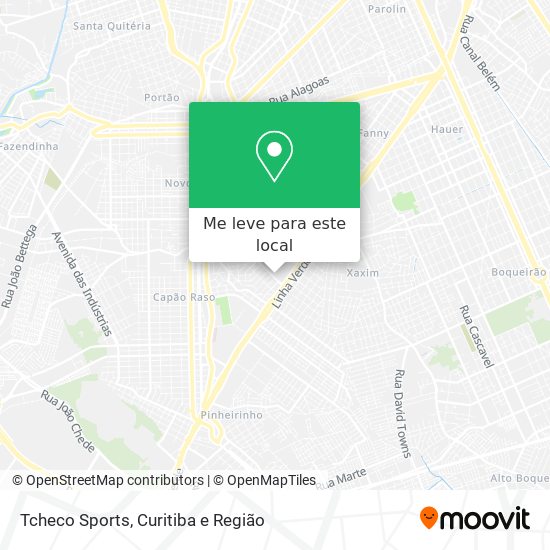 Tcheco Sports mapa