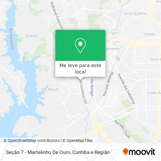 Seção 7 - Martelinho De Ouro mapa