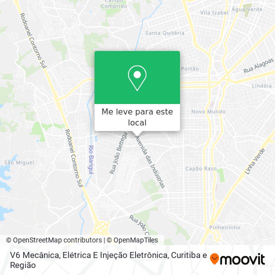 V6 Mecânica, Elétrica E Injeção Eletrônica mapa