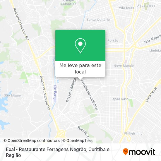 Exal - Restaurante Ferragens Negrão mapa