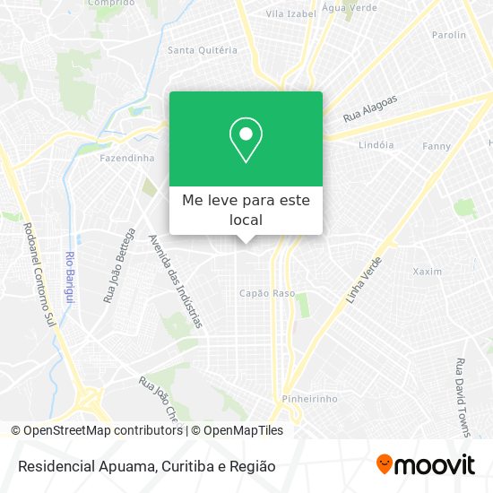 Residencial Apuama mapa