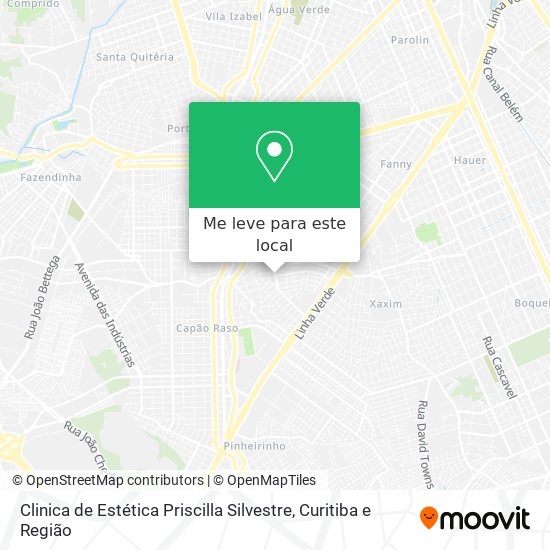 Clinica de Estética Priscilla Silvestre mapa