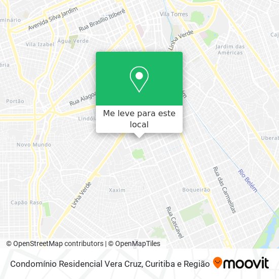 Condomínio Residencial Vera Cruz mapa