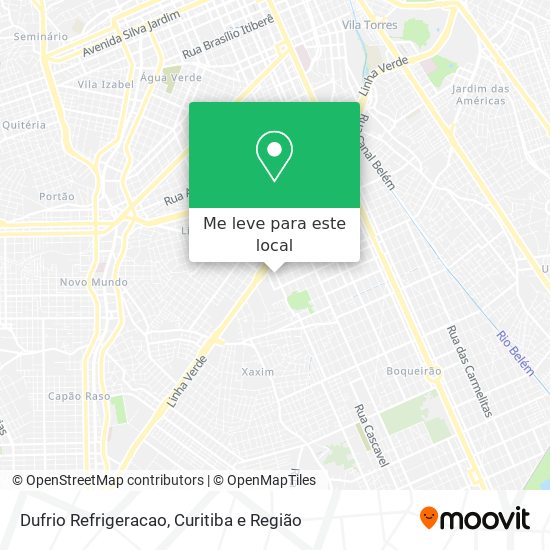 Dufrio Refrigeracao mapa