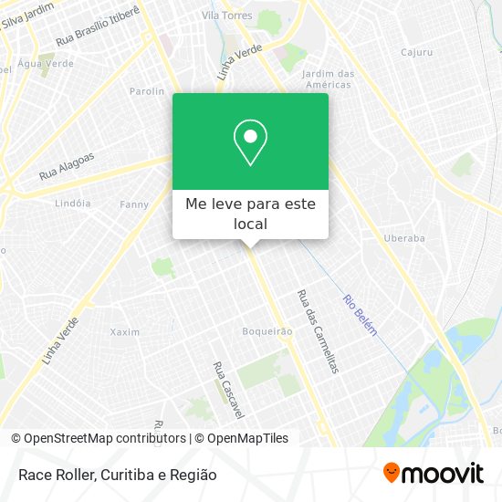 Race Roller mapa