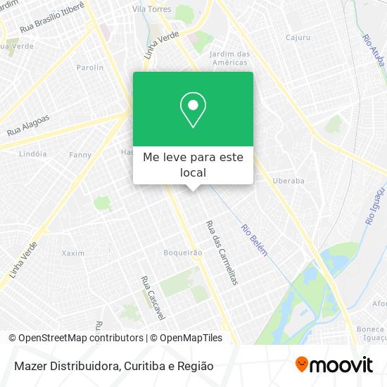 Mazer Distribuidora mapa