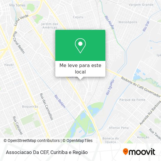 Associacao Da CEF mapa