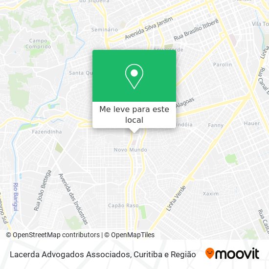 Lacerda Advogados Associados mapa