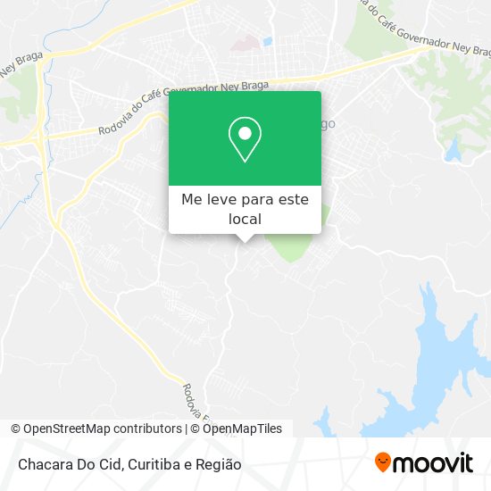 Chacara Do Cid mapa