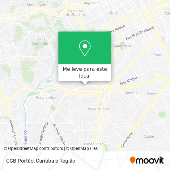CCB Portão mapa