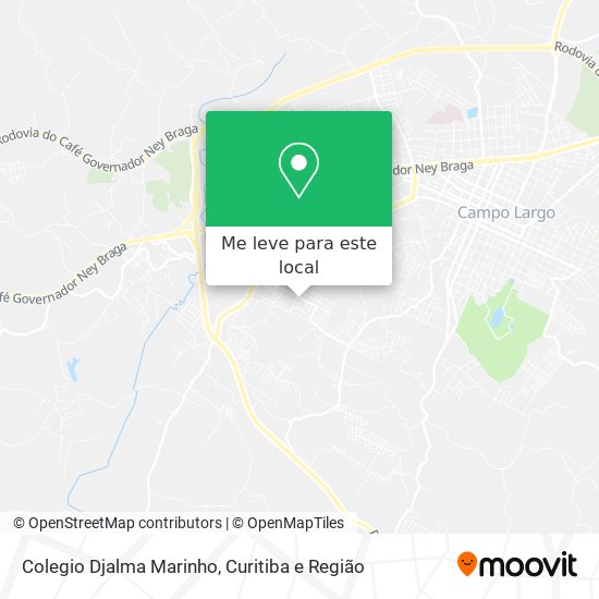 Colegio Djalma Marinho mapa