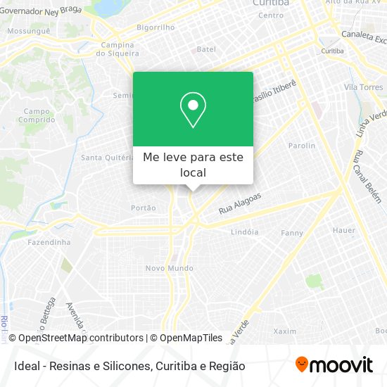 Ideal - Resinas e Silicones mapa