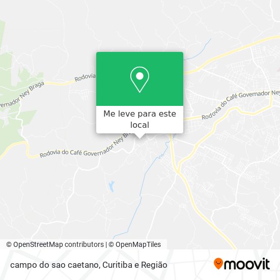 campo do sao caetano mapa