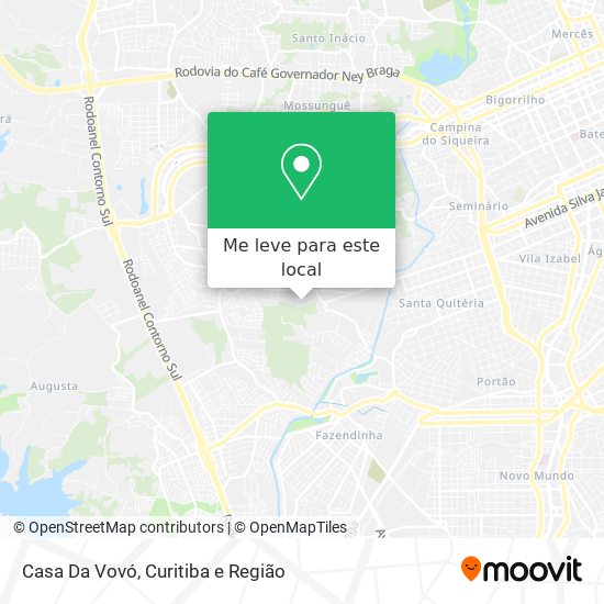 Casa Da Vovó mapa