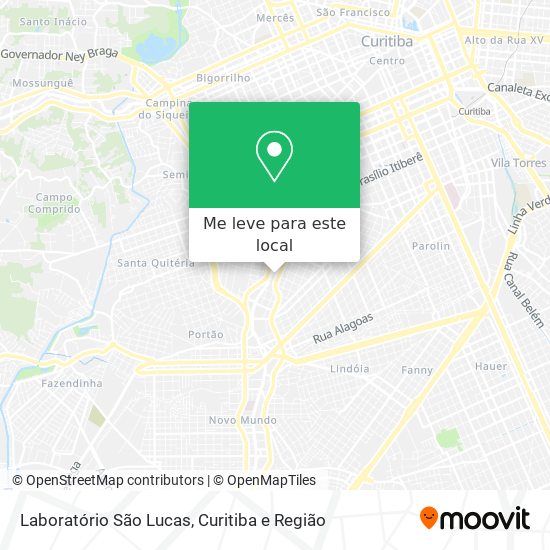 Laboratório São Lucas mapa