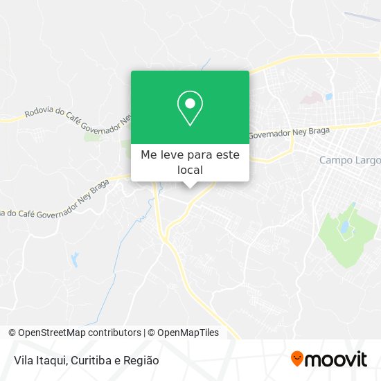 Vila Itaqui mapa