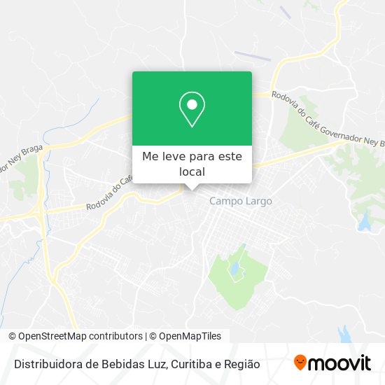 Distribuidora de Bebidas Luz mapa