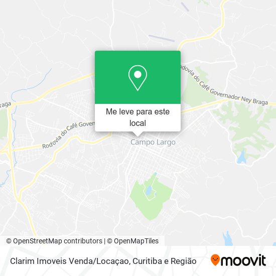 Clarim Imoveis Venda/Locaçao mapa