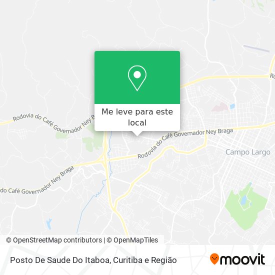 Posto De Saude Do Itaboa mapa