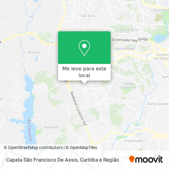 Capela São Francisco De Assis mapa