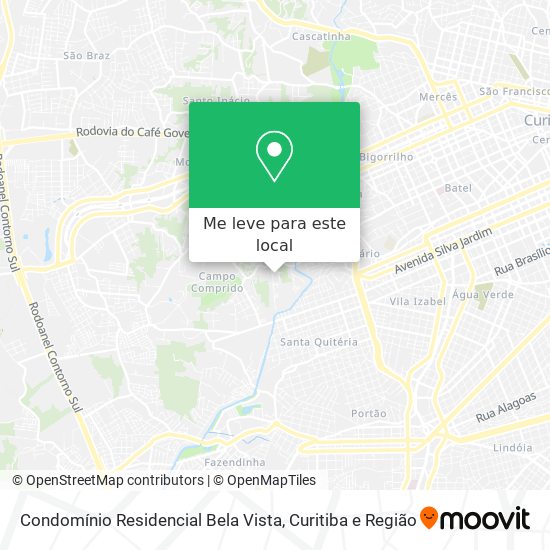 Condomínio Residencial Bela Vista mapa