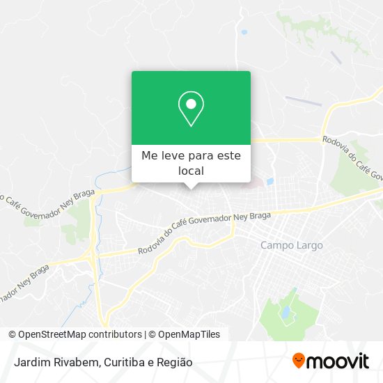Jardim Rivabem mapa