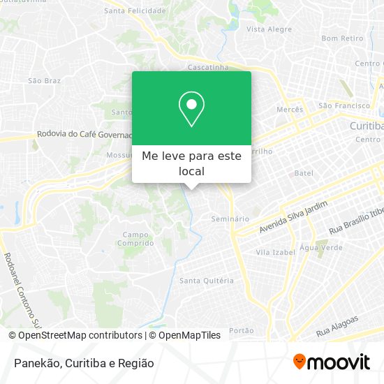 Panekão mapa