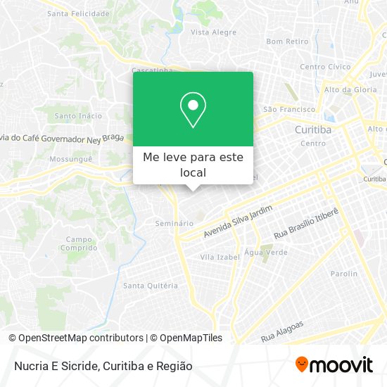 Nucria E Sicride mapa