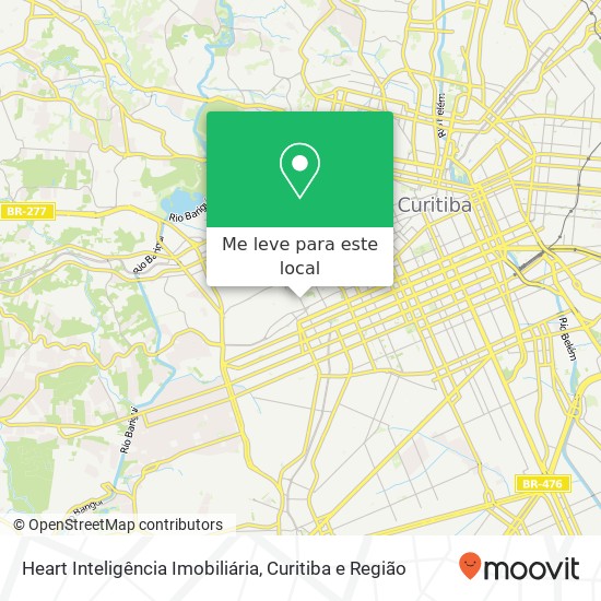 Heart Inteligência Imobiliária mapa