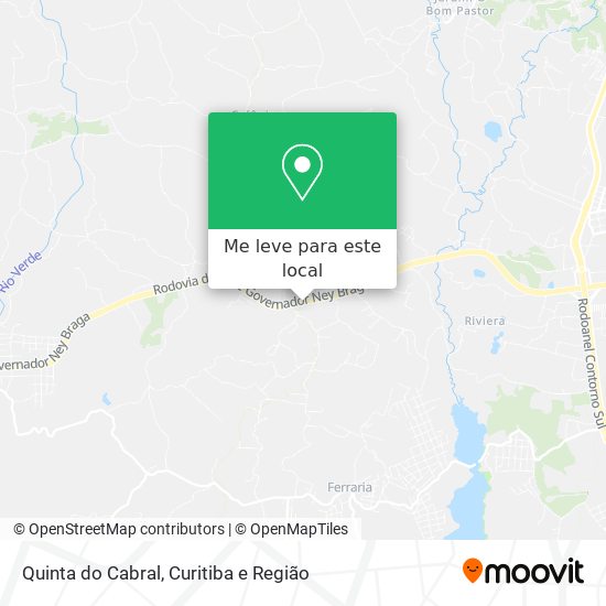 Quinta do Cabral mapa