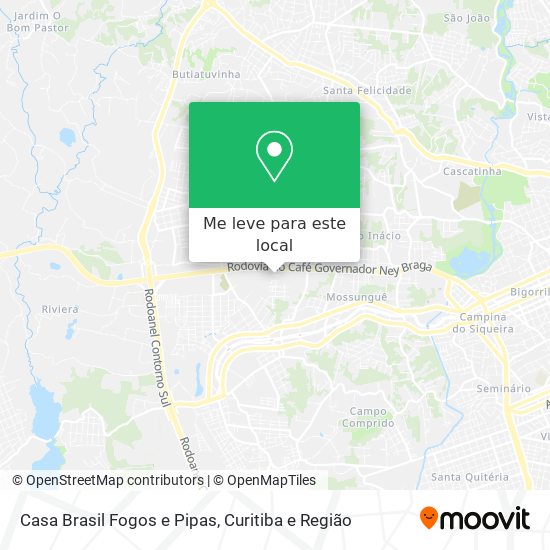 Casa Brasil Fogos e Pipas mapa