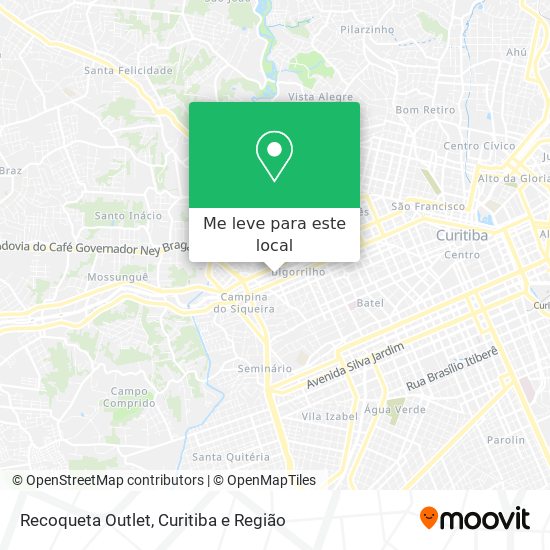 Recoqueta Outlet mapa