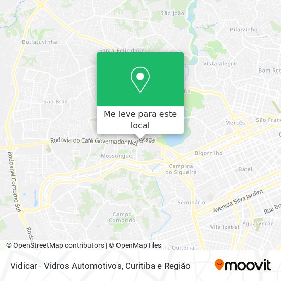 Vidicar - Vidros Automotivos mapa