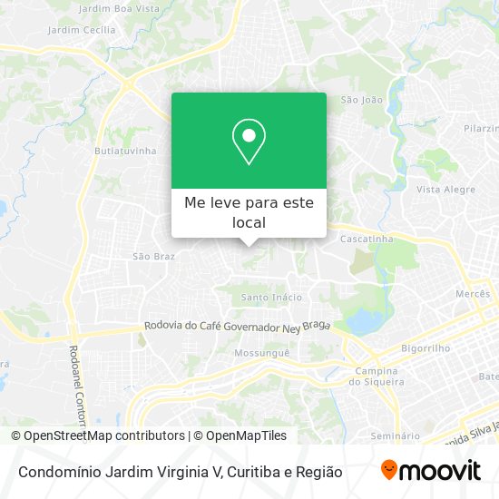 Condomínio Jardim Virginia V mapa