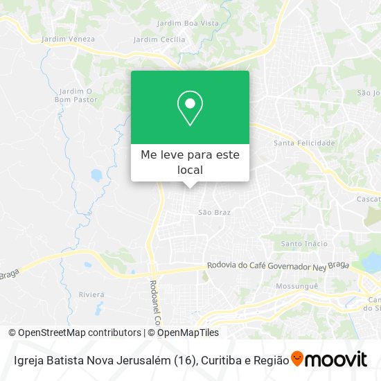 Igreja Batista Nova Jerusalém (16) mapa