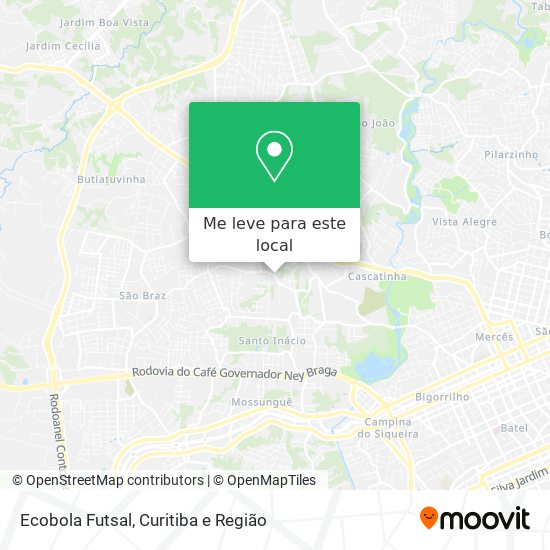 Ecobola Futsal mapa