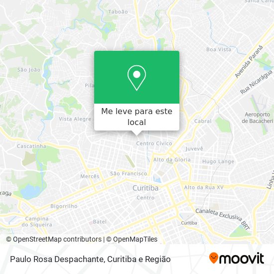 Paulo Rosa Despachante mapa