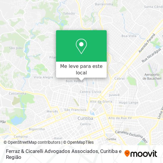 Ferraz & Cicarelli Advogados Associados mapa
