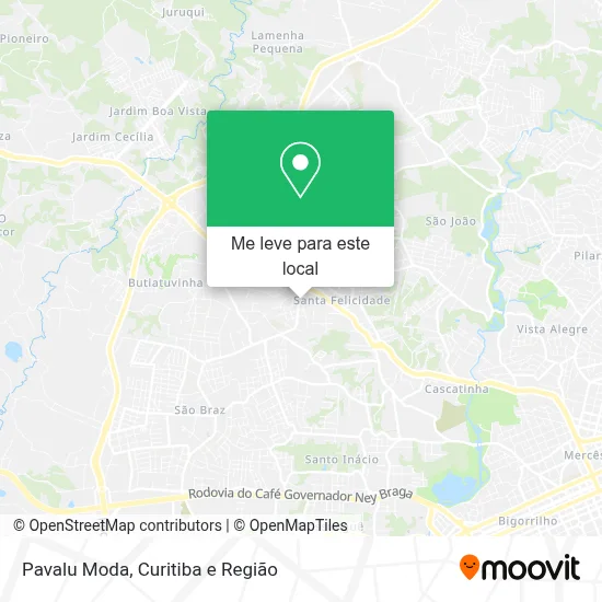 Pavalu Moda mapa