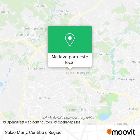 Salão Marly mapa