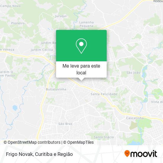 Frigo Novak mapa
