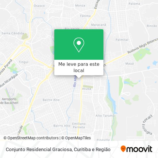 Conjunto Residencial Graciosa mapa