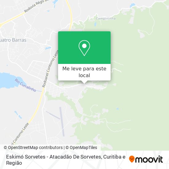 Eskimó Sorvetes - Atacadão De Sorvetes mapa