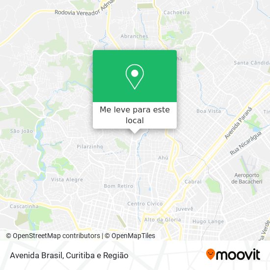 Avenida Brasil mapa